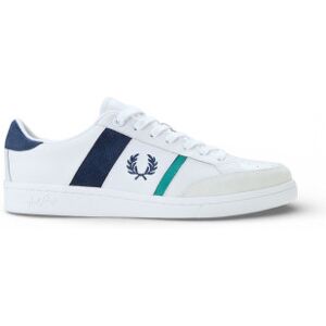 Fred Perrytil Mænd. B2310-100 Sneakers I Læder B725 Hvid (41), Fast, Blonder, Casual Fred Perrytil Mænd. B2310-100 Sneakers I Læder B725 Hvid (41), Fast, Blonder, Casual