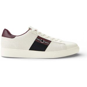 Fred Perrytil Mænd. B2308-560 Beige Spencer Læder-Sneakers (41), Fast, Blonder, Casual Fred Perrytil Mænd. B2308-560 Beige Spencer Læder-Sneakers (41), Fast, Blonder, Casual