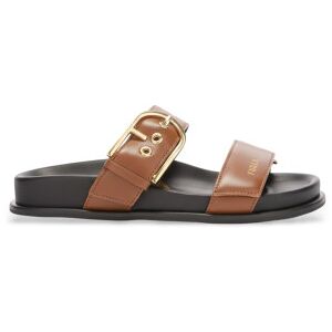 Furlatil Kvinder. Yl56soe-Bx4513 Brune Solea-Sandaler I Læder (39), Fast, Ingen, Casual Furlatil Kvinder. Yl56soe-Bx4513 Brune Solea-Sandaler I Læder (39), Fast, Ingen, Casual