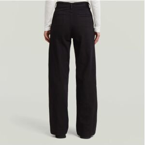 G-Startil Kvinder. D26432-E020-B564 Deck 2.0 High Loose Chino-Bukser Sort (27/30), Casual, Bomuld G-Startil Kvinder. D26432-E020-B564 Deck 2.0 High Loose Chino-Bukser Sort (27/30), Casual, Bomuld