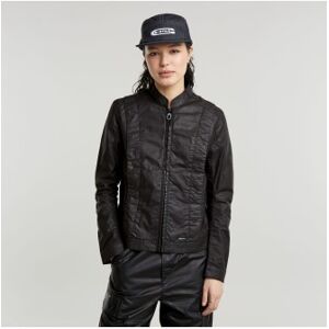 G-Startil Kvinder. D25227-C973-B787 Coated Overshirt Sort (Xxs), Casual, Bomuld, Lange Ærmer G-Startil Kvinder. D25227-C973-B787 Coated Overshirt Sort (Xxs), Casual, Bomuld, Lange Ærmer