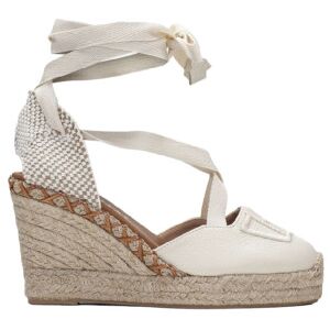 Hispanitastil Kvinder. Hv243383 Off-White Sofia7-Sko (40), Læder, Hvid, 5-8 Cm, Blonder, Casual Hispanitastil Kvinder. Hv243383 Off-White Sofia7-Sko (40), Læder, Hvid, 5-8 Cm, Blonder, Casual