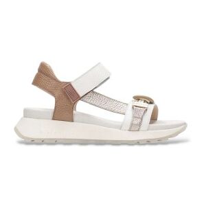 Hispanitastil Kvinder. Chv264679 Sandaler Ambar Off-White (38), Læder, Hvid, 3-5 Cm, Velcro, Casual Hispanitastil Kvinder. Chv264679 Sandaler Ambar Off-White (38), Læder, Hvid, 3-5 Cm, Velcro, Casual