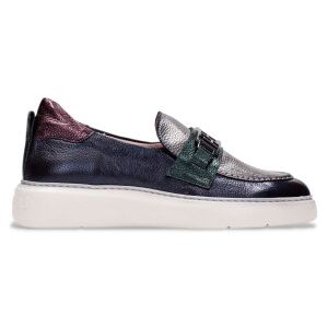 Hispanitastil Kvinder. Chi243655 Midnatsblå Loafers I Læder (40), 3-5 Cm, Ingen, Casual Hispanitastil Kvinder. Chi243655 Midnatsblå Loafers I Læder (40), 3-5 Cm, Ingen, Casual
