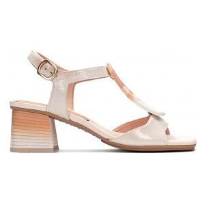 Hispanitastil Kvinder. Hv232811 Læder Sandaler Iris Hvid -Hælhøjde 5cm (40), 5-8 Cm, Spænder, Casual, Party Hispanitastil Kvinder. Hv232811 Læder Sandaler Iris Hvid -Hælhøjde 5cm (40), 5-8 Cm, Spænder, Casual, Party
