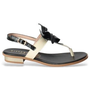 Hispanitastil Kvinder. Chv243434 Off-White Ibiza-Sandaler (35), Læder, Sort, Fast, Spænder, Casual, Party Hispanitastil Kvinder. Chv243434 Off-White Ibiza-Sandaler (35), Læder, Sort, Fast, Spænder, Casual, Party