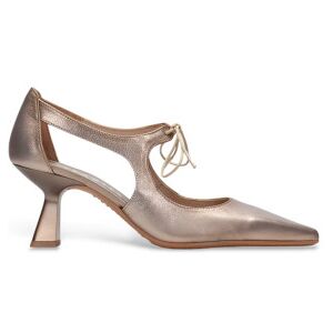 Hispanitastil Kvinder. Hv253934 Nova Sko I Guld (37), Læder, Guldfarvet, 5-8 Cm, Blonder, Casual, Party, Klassisk Hispanitastil Kvinder. Hv253934 Nova Sko I Guld (37), Læder, Guldfarvet, 5-8 Cm, Blonder, Casual, Party, Klassisk