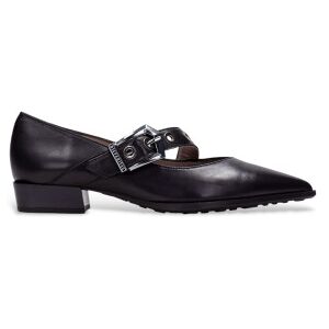 Hispanitastil Kvinder. Hi254196 Turin Lædersko Sort (38), 3-5 Cm, Spænder, Casual, Party, Klassisk Hispanitastil Kvinder. Hi254196 Turin Lædersko Sort (38), 3-5 Cm, Spænder, Casual, Party, Klassisk