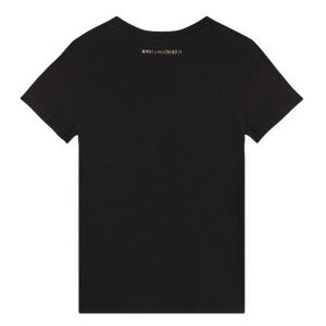 Karl Lagerfeldtil Piger. Z30210 T-Shirt M.C. Sort (6y= 114/119cm), Casual, Bomuld, Korte Ærmer, Børnetøj Karl Lagerfeldtil Piger. Z30210 T-Shirt M.C. Sort (6y= 114/119cm), Casual, Bomuld, Korte Ærmer, Børnetøj