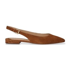 Lauren Ralph Laurentil Kvinder. 802967746002 Brune Londyn-Sko Med Flad Hæl I Ruskind (37.5), Læder, Fast, Spænder, Casual, Klassisk Lauren Ralph Laurentil Kvinder. 802967746002 Brune Londyn-Sko Med Flad Hæl I Ruskind (37.5), Læder, Fast, Spænder, Casual, Klassisk
