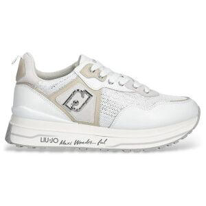 Liu Jotil Kvinder. Ba6009px07701111 Træningssko Maxi Wonder 01 Hvid (41), Læder, 3-5 Cm, Blonder, Casual Liu Jotil Kvinder. Ba6009px07701111 Træningssko Maxi Wonder 01 Hvid (41), Læder, 3-5 Cm, Blonder, Casual