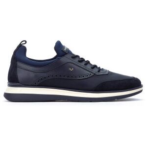 Martinellitil Mænd. 1606-2733x1 Walden Læder Sneakers Navy (44), Fast, Blonder, Casual, Blå Martinellitil Mænd. 1606-2733x1 Walden Læder Sneakers Navy (44), Fast, Blonder, Casual, Blå