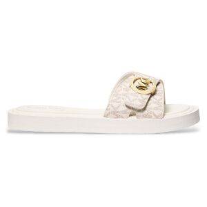 Michael Korstil Kvinder. 40r6mkfa1b Flip Flops Med Beige Logo (36), Fast, Ingen, Casual, Badetøj Michael Korstil Kvinder. 40r6mkfa1b Flip Flops Med Beige Logo (36), Fast, Ingen, Casual, Badetøj