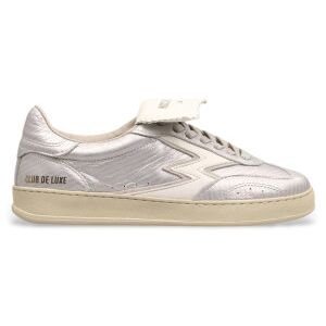 Moa Concepttil Kvinder. Mg650 Silver Club Læder-Sneakers (36), Sølvfarvet, Fast, Blonder, Casual Moa Concepttil Kvinder. Mg650 Silver Club Læder-Sneakers (36), Sølvfarvet, Fast, Blonder, Casual