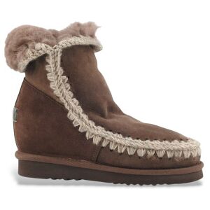 Moutil Kvinder. Mu.Fw121000a Eskimo Inner Wedge Læderstøvler Brun (38), Fast, Ingen, Casual Moutil Kvinder. Mu.Fw121000a Eskimo Inner Wedge Læderstøvler Brun (38), Fast, Ingen, Casual