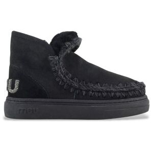 Moutil Kvinder. Mu.Fw411001a Ankelstøvler I Læder Eskimo Bold Glitter Logo Sort (41), Fast, Ingen, Casual Moutil Kvinder. Mu.Fw411001a Ankelstøvler I Læder Eskimo Bold Glitter Logo Sort (41), Fast, Ingen, Casual