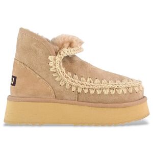 Moutil Kvinder. Mu.Fw681000a Ankelstøvler I Læder Mini Eskimo Platform Brun (39), Fast, Ingen, Casual Moutil Kvinder. Mu.Fw681000a Ankelstøvler I Læder Mini Eskimo Platform Brun (39), Fast, Ingen, Casual