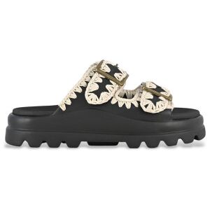 Moutil Kvinder. Mu.Sw661001n Sorte Sandaler Med To Spænder (36), 1-3 Cm, Casual Moutil Kvinder. Mu.Sw661001n Sorte Sandaler Med To Spænder (36), 1-3 Cm, Casual