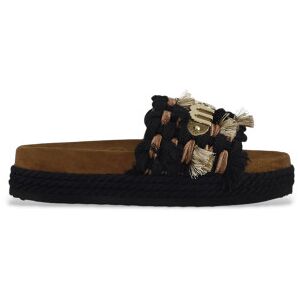 Moutil Kvinder. Mu.Sw451008k Sorte Sandaler Med Monobånd (36), 1-3 Cm, Ingen, Casual Moutil Kvinder. Mu.Sw451008k Sorte Sandaler Med Monobånd (36), 1-3 Cm, Ingen, Casual