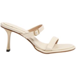 Neosenstil Kvinder. 3319411zz003_020 Lædersandaler S3194 Nappa Creme -Hælhøjde: 8 Cm (37), Beige, 5-8 Cm, Ingen, Spænder, Casual Neosenstil Kvinder. 3319411zz003_020 Lædersandaler S3194 Nappa Creme -Hælhøjde: 8 Cm (37), Beige, 5-8 Cm, Ingen, Spænder, Casual