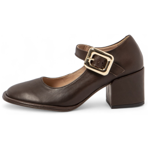 Neosenstil Kvinder. 333731112003_012 Brune Lædersko S3373 (36), 5-8 Cm, Spænder, Casual Neosenstil Kvinder. 333731112003_012 Brune Lædersko S3373 (36), 5-8 Cm, Spænder, Casual