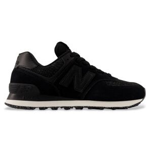 New Balancetil Kvinder. Wl574v2 Sneakers I Læder 574 Sort (36), Fast, Blonder, Casual New Balancetil Kvinder. Wl574v2 Sneakers I Læder 574 Sort (36), Fast, Blonder, Casual