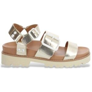 No Nametil Kvinder. Knlcmet Sandaler Gyldent Design (41), Guldfarvet, 1-3 Cm, Spænder, Casual No Nametil Kvinder. Knlcmet Sandaler Gyldent Design (41), Guldfarvet, 1-3 Cm, Spænder, Casual