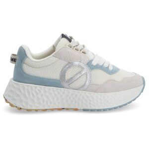 No Nametil Kvinder. Nnveksd Carter Jogger Lædersko Beige, Blå (37), 3-5 Cm, Blonder, Casual No Nametil Kvinder. Nnveksd Carter Jogger Lædersko Beige, Blå (37), 3-5 Cm, Blonder, Casual