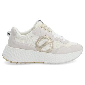 No Nametil Kvinder. Nnveksd Carter Jogger Beige Træningssko I Læder (37), 3-5 Cm, Blonder, Casual No Nametil Kvinder. Nnveksd Carter Jogger Beige Træningssko I Læder (37), 3-5 Cm, Blonder, Casual