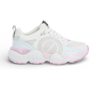 No Nametil Kvinder. Pnvkknd Træningssko Krazee Runner Hvid, Pink (41), 3-5 Cm, Blonder, Casual No Nametil Kvinder. Pnvkknd Træningssko Krazee Runner Hvid, Pink (41), 3-5 Cm, Blonder, Casual
