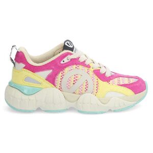 No Nametil Kvinder. Pnvksgr Krazee Runner Læder Sneakers Pink (38), Fast, 1-3 Cm, Blonder, Casual No Nametil Kvinder. Pnvksgr Krazee Runner Læder Sneakers Pink (38), Fast, 1-3 Cm, Blonder, Casual