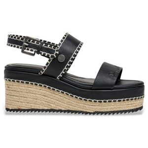 Pepe Jeanstil Kvinder. Pls900005 Billie Log Sandaler Sort (36), 3-5 Cm, Spænder, Casual Pepe Jeanstil Kvinder. Pls900005 Billie Log Sandaler Sort (36), 3-5 Cm, Spænder, Casual