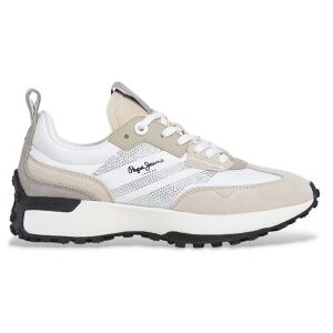 Pepe Jeanstil Kvinder. Pls600018 Lucky Party Læder Sneakers Hvid (41), Fast, Blonder, Casual Pepe Jeanstil Kvinder. Pls600018 Lucky Party Læder Sneakers Hvid (41), Fast, Blonder, Casual