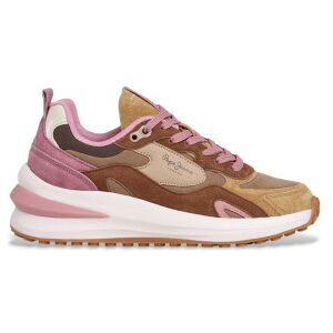 Pepe Jeanstil Kvinder. Pls600013 Winslow Brune Læder-Sneakers (39), 3-5 Cm, Blonder, Casual Pepe Jeanstil Kvinder. Pls600013 Winslow Brune Læder-Sneakers (39), 3-5 Cm, Blonder, Casual