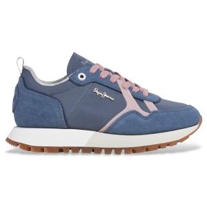 Pepe Jeanstil Kvinder. Pls400001 Ari Snug Shoes Blå (39), Læder, Fast, Blonder, Casual Pepe Jeanstil Kvinder. Pls400001 Ari Snug Shoes Blå (39), Læder, Fast, Blonder, Casual