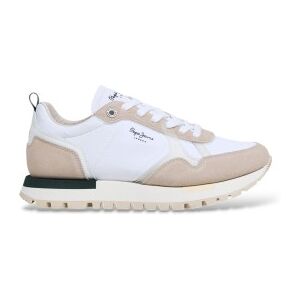 Pepe Jeanstil Mænd. Pms400032 Ari Urban Sneakers Hvid (44), Fast, Blonder, Casual Pepe Jeanstil Mænd. Pms400032 Ari Urban Sneakers Hvid (44), Fast, Blonder, Casual
