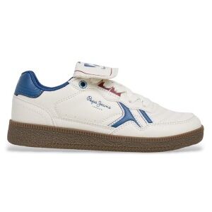 Pepe Jeanstil Kvinder/piger. Pbs000006 Ball Equip Hvide Sneakers (34), Fast, Blonder, Casual, Børnetøj Pepe Jeanstil Kvinder/piger. Pbs000006 Ball Equip Hvide Sneakers (34), Fast, Blonder, Casual, Børnetøj