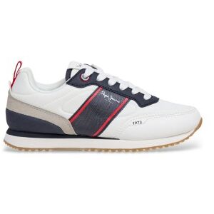 Pepe Jeansunisex Til Børn. Pbs400007 Dublin Sport Sneakers Hvid (34), Fast, Blonder, Casual, Børnetøj Pepe Jeansunisex Til Børn. Pbs400007 Dublin Sport Sneakers Hvid (34), Fast, Blonder, Casual, Børnetøj