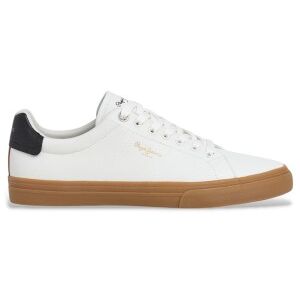Pepe Jeanstil Mænd. Pms300003 Træningssko Kenton Base Hvid (40), Fast, Blonder, Casual Pepe Jeanstil Mænd. Pms300003 Træningssko Kenton Base Hvid (40), Fast, Blonder, Casual