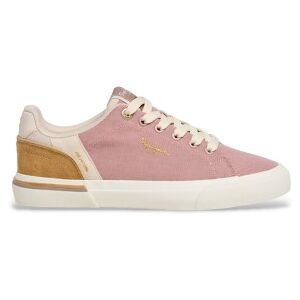Pepe Jeanstil Kvinder. Pls300014 Kenton Combi Sneakers Rosa (37), Stof, Fast, Blonder, Casual, Pink Pepe Jeanstil Kvinder. Pls300014 Kenton Combi Sneakers Rosa (37), Stof, Fast, Blonder, Casual, Pink