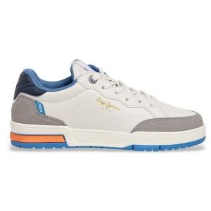 Pepe Jeanstil Kvinder/piger. Pbs000007 Levitt State Hvide Sneakers (34), Fast, Blonder, Casual, Børnetøj Pepe Jeanstil Kvinder/piger. Pbs000007 Levitt State Hvide Sneakers (34), Fast, Blonder, Casual, Børnetøj