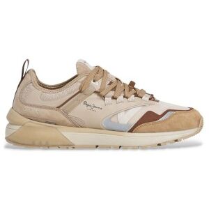 Pepe Jeanstil Mænd. Pms600013 Stoke Sport Beige Træningssko (42), Fast, Blonder, Casual Pepe Jeanstil Mænd. Pms600013 Stoke Sport Beige Træningssko (42), Fast, Blonder, Casual