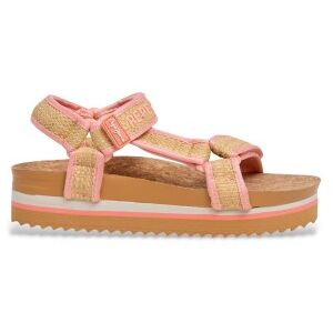 Pepe Jeanstil Kvinder. Pls900027 Unber Orange Sandaler (39), 3-5 Cm, Velcro, Casual Pepe Jeanstil Kvinder. Pls900027 Unber Orange Sandaler (39), 3-5 Cm, Velcro, Casual