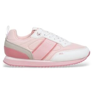 Pepe Jeanstil Kvinder/piger. Pgs400009 Dublin Sweet Sneakers Hvid (34), Stof, Fast, Blonder, Casual, Pink, Børnetøj Pepe Jeanstil Kvinder/piger. Pgs400009 Dublin Sweet Sneakers Hvid (34), Stof, Fast, Blonder, Casual, Pink, Børnetøj