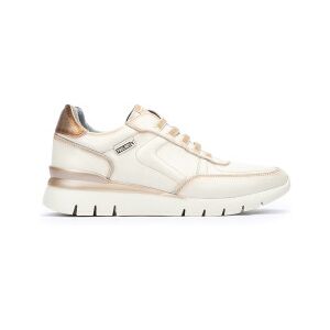 Pikolinostil Kvinder. W4r-6731 Sneakers I Læder Cnatabria Hvid (35), 3-5 Cm, Blonder, Casual Pikolinostil Kvinder. W4r-6731 Sneakers I Læder Cnatabria Hvid (35), 3-5 Cm, Blonder, Casual