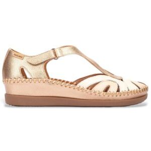 Pikolinostil Kvinder. W8k-1569clc1 Lædersko Cadaques Guld (37), Guldfarvet, 3-5 Cm, Velcro, Casual Pikolinostil Kvinder. W8k-1569clc1 Lædersko Cadaques Guld (37), Guldfarvet, 3-5 Cm, Velcro, Casual