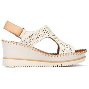 Pikolinostil Kvinder. W3z-1623c1 Sandaler I Læder Aguadulce Off-White (37), Hvid, 5-8 Cm, Velcro, Casual Pikolinostil Kvinder. W3z-1623c1 Sandaler I Læder Aguadulce Off-White (37), Hvid, 5-8 Cm, Velcro, Casual