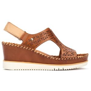 Pikolinostil Kvinder. W3z-1623c1 Brune Aguadulce-Sandaler I Læder (36), 5-8 Cm, Velcro, Casual Pikolinostil Kvinder. W3z-1623c1 Brune Aguadulce-Sandaler I Læder (36), 5-8 Cm, Velcro, Casual