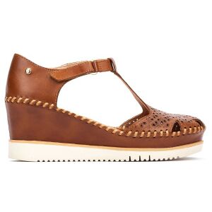 Pikolinostil Kvinder. W3z-1629 Brune Aguadulce-Sandaler I Læder (37), 5-8 Cm, Velcro, Casual Pikolinostil Kvinder. W3z-1629 Brune Aguadulce-Sandaler I Læder (37), 5-8 Cm, Velcro, Casual