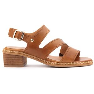 Pikolinostil Kvinder. W3h-1635 Brune Blanes-Sandaler I Læder (37), 3-5 Cm, Spænder, Casual Pikolinostil Kvinder. W3h-1635 Brune Blanes-Sandaler I Læder (37), 3-5 Cm, Spænder, Casual